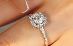 Moissanite Promise Rings