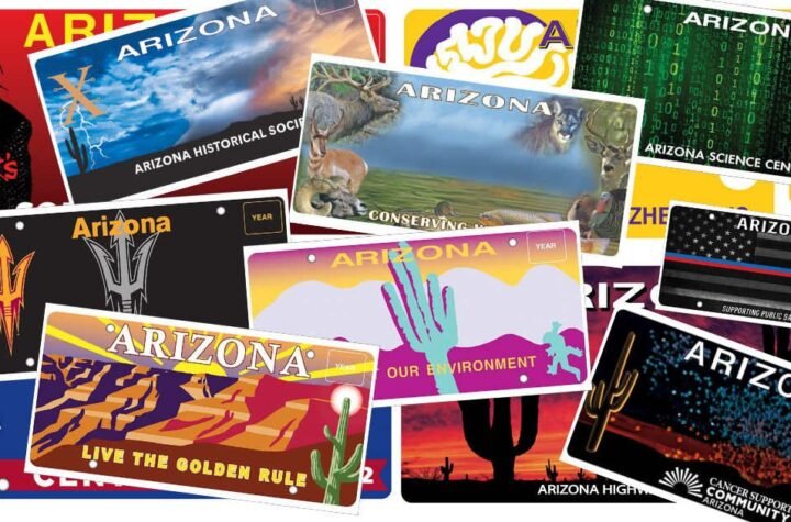 ADOT Unveils 3 New Specialty Licens Plates