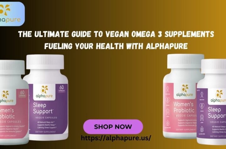 Vegan Omega 3 supplements