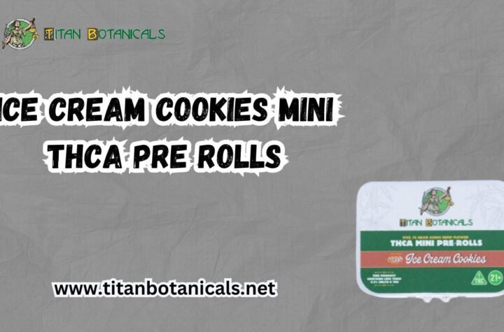 Ice Cream Cookies Mini THCA Pre Rolls