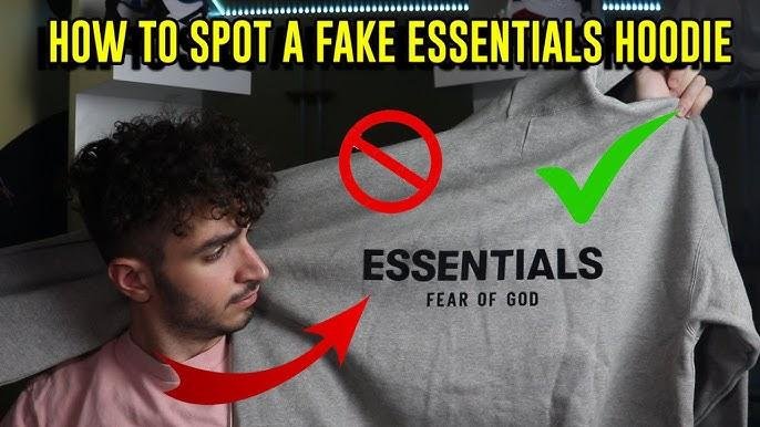 HOW TO SPOT A FAKE FEAR OF GOD ESSENTIALS HOODIE