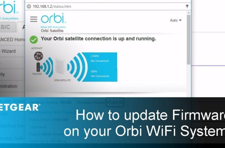 How to Update Orbi Firmware?