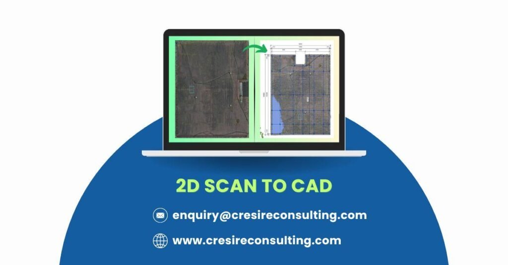 2D Scan to CAD Services