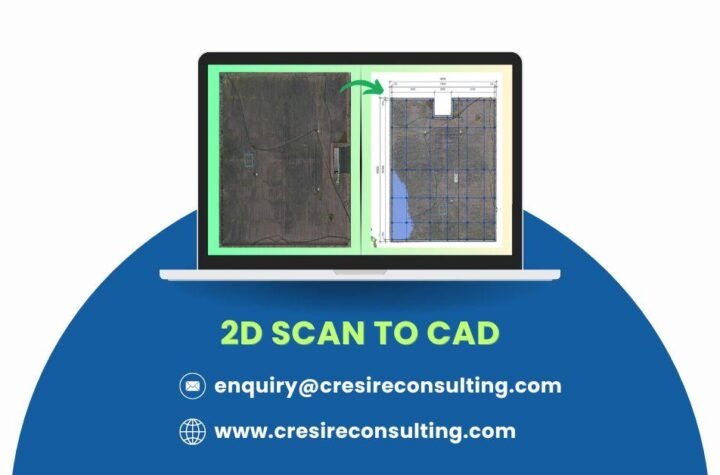 2D Scan to CAD Services