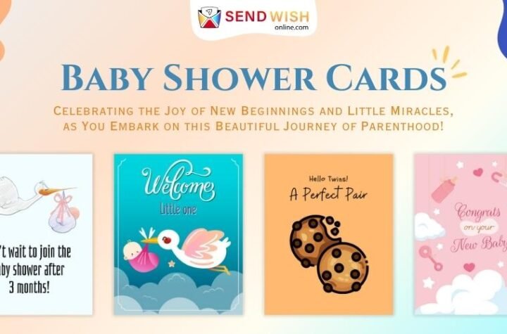 Baby shower card