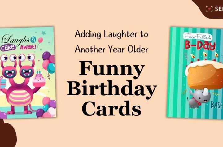 Funny birthday card
