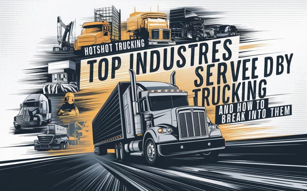 Top Industries Served by Hotshot Trucking and How to Break Into Them