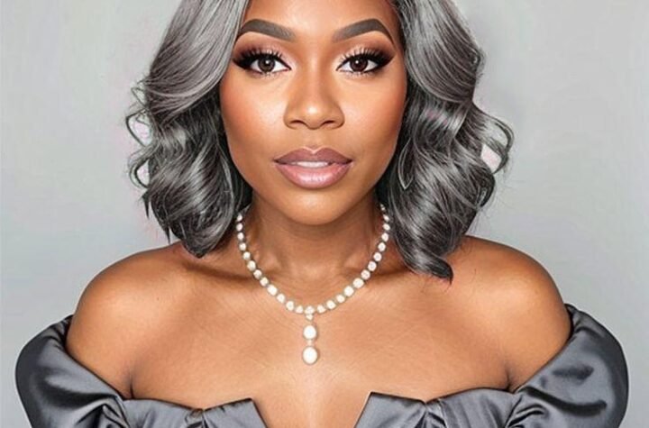 gray wigs for black women